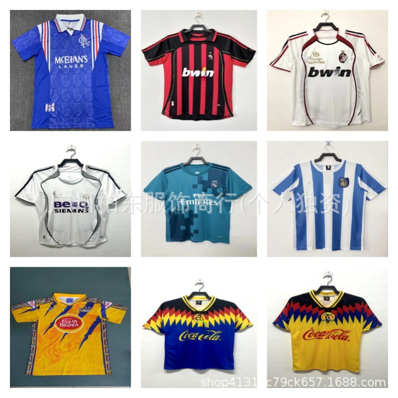 Retro Jersey Wholesale Argentina Tigers Florence Ac Guoan German America Football Jersey Retro Jersey Wholesale Argentina Tigers Florence Ac Guoan German America Football Jersey