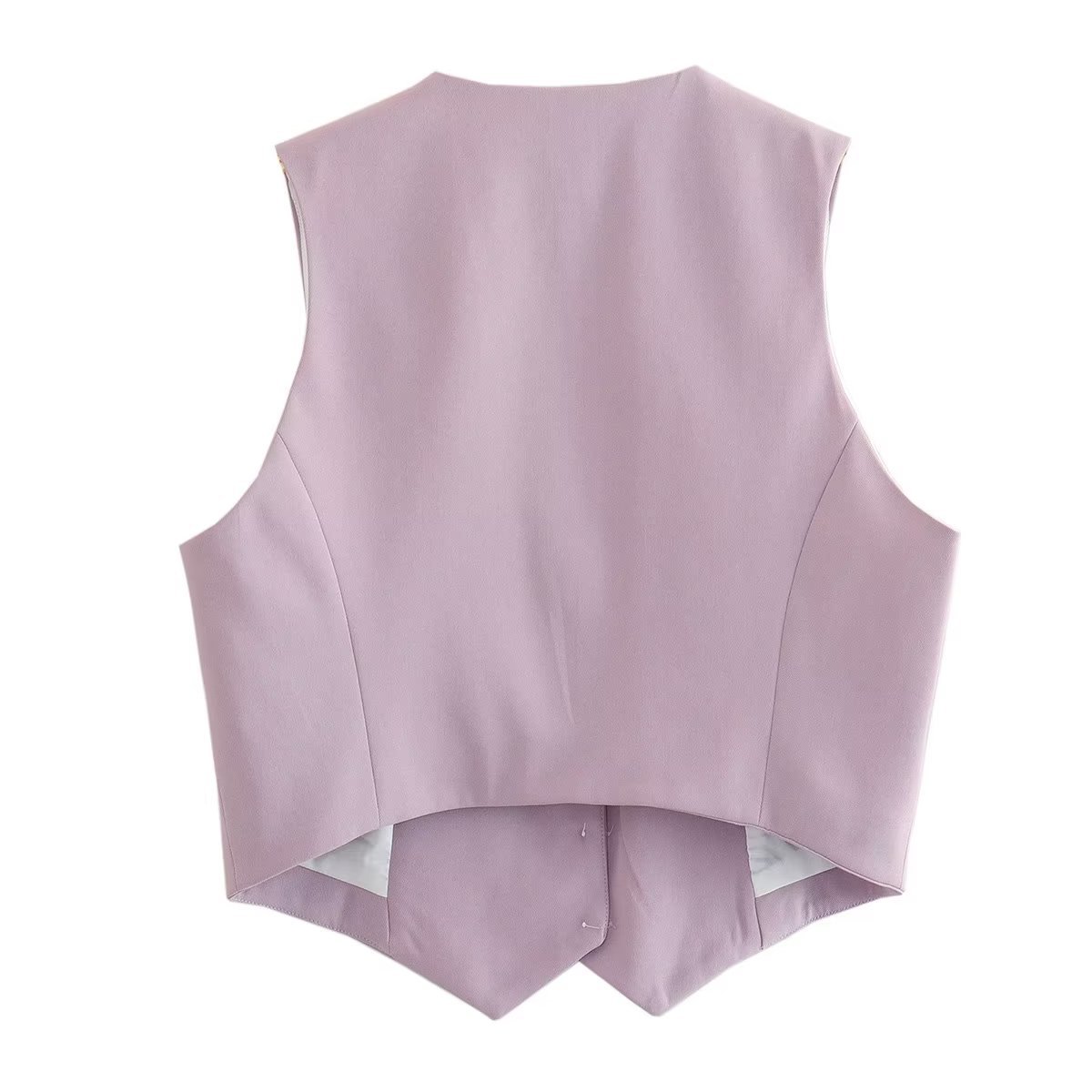 Women's Streetwear Solid Color Vest display picture 6