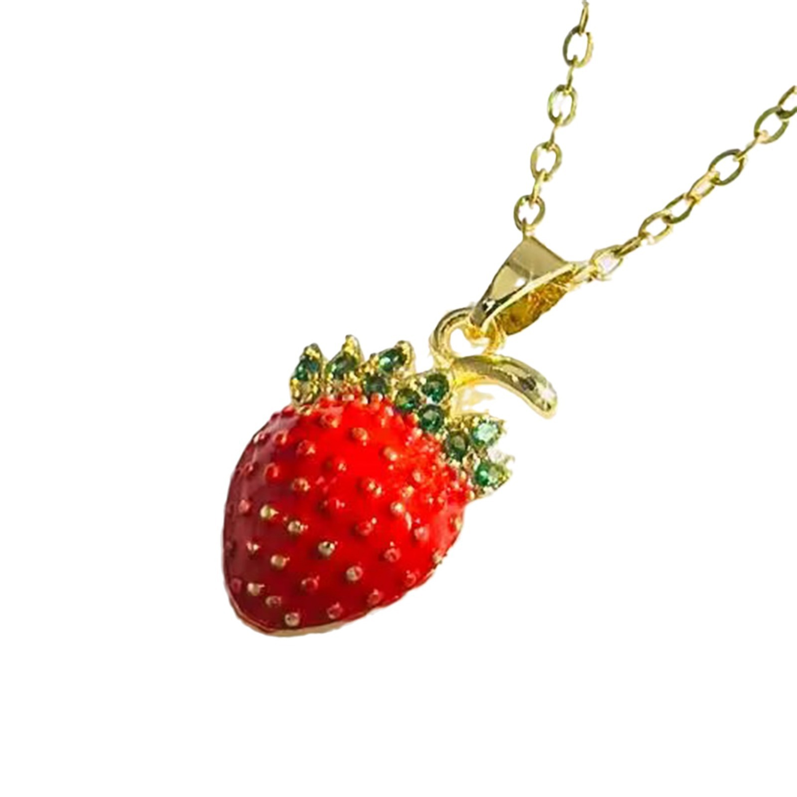 Feliz año nuevo chino, feliz año nuevo, collar de acero de titanio de estilo nacional, nuevo estilo femenino, cadena de clavícula de moda de celebridades de Internet, joyería de lujo ligera