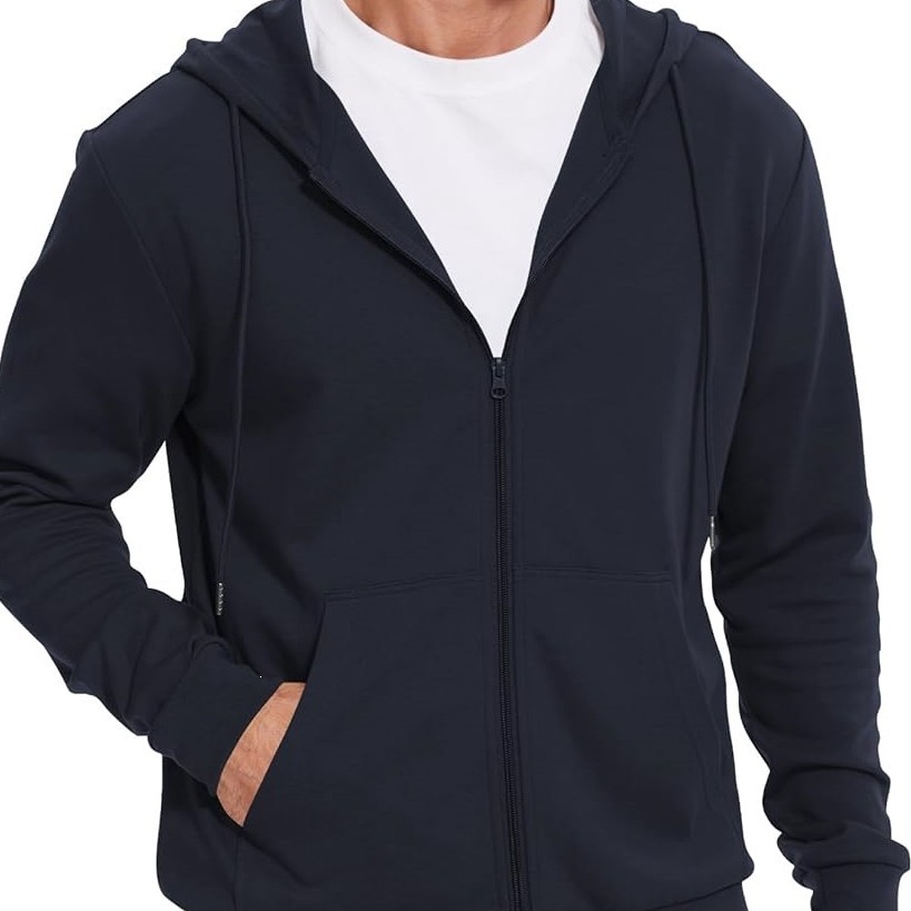 Hoody with zipper