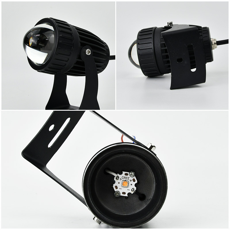 Haz de luz LED Hotel pared exterior Super brillante proyector remoto al aire libre a prueba de lluvia proyector Luz de proyección contorno reflector