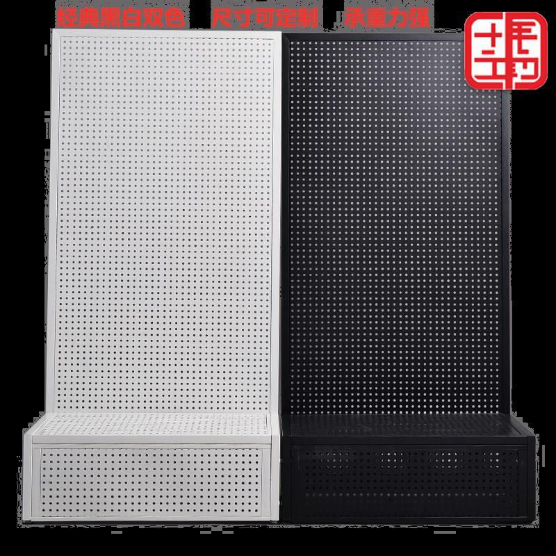 Pegboard goods shelves Wall hardware tool Jewelry Display rack mobile phone parts goods shelves supermarket Shelf Orifice