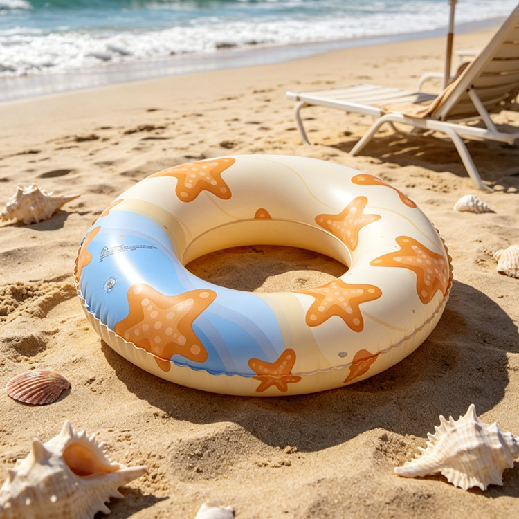Anillo de natación infantil de plumas de mar para bebés de 3 a 6 años de edad para adultos engrosados inflables anillo infantil axillar fábrica al por mayor