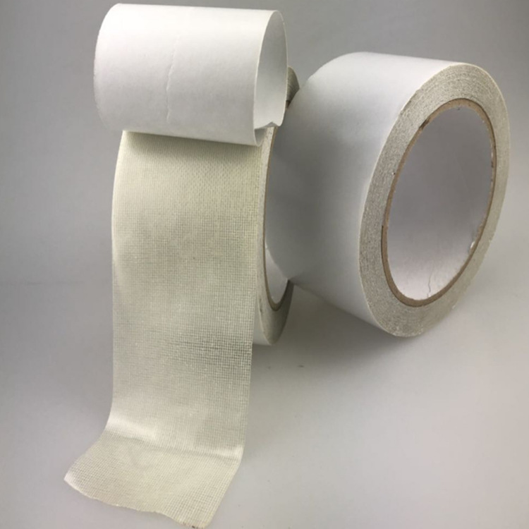 厂家自产直 销白色布基双面胶带/冲型布基双面胶带/布基双面胶布