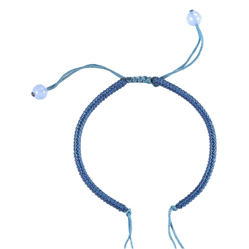 Purely Hand-Woven Diamond Knot Bracelet, Versatile Hand-Woven Cord, DIY Bracelet for Jewelry Making, Semi-Finished Bracelet