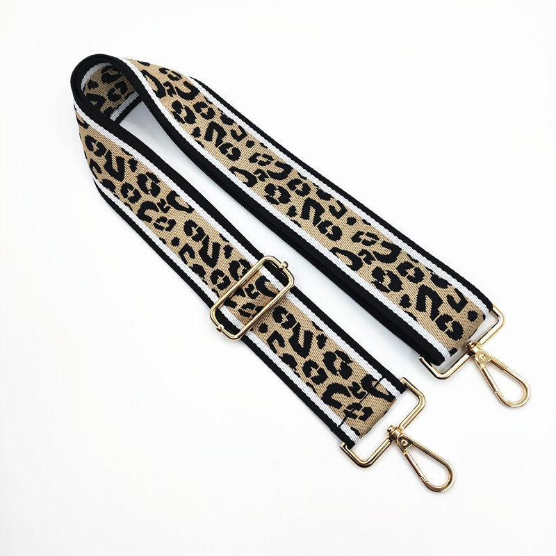 Polyester Leopard Bag Strap display picture 4