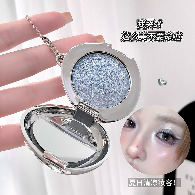 Nuevo producto Gege bear Star Diamond Fluorescent Highlight Paste textura de mandioca brillo facial perlado estereoscópico gusanos de seda de cama image 3