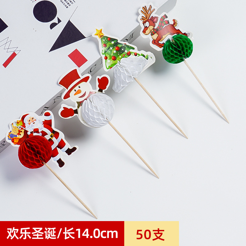 Paraguas pequeño palo de fruta palo de cóctel decoración paraguas palo palillo de dientes paraguas pequeño pastel paraguas palo de fruta plato Decoración