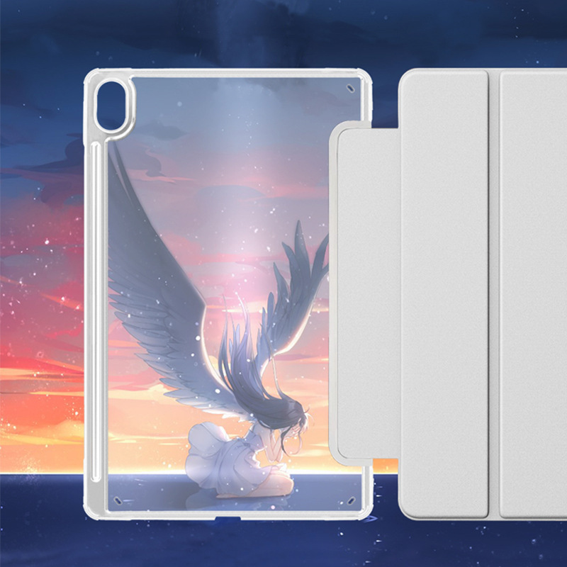 Suitable for Lenovo Xiaoxin Pad 11inch Tablet Protective Case Soft Edge Transparent Hard Shell 70% off Tablet Leather Case