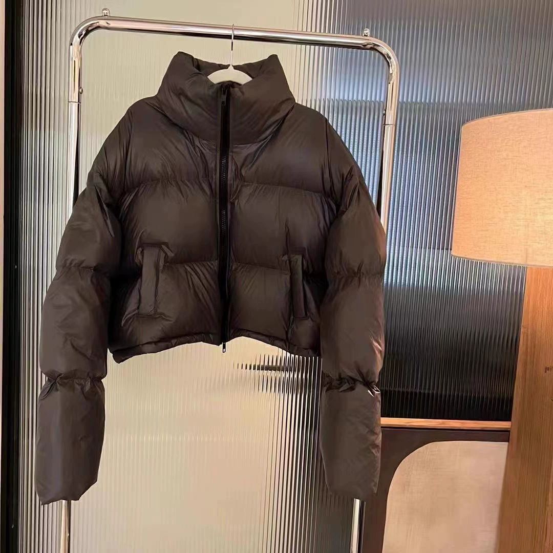 Короткая модная пуховик с пухом, корейский стиль, oversize, увеличенная толщина, для подростков, западный стиль