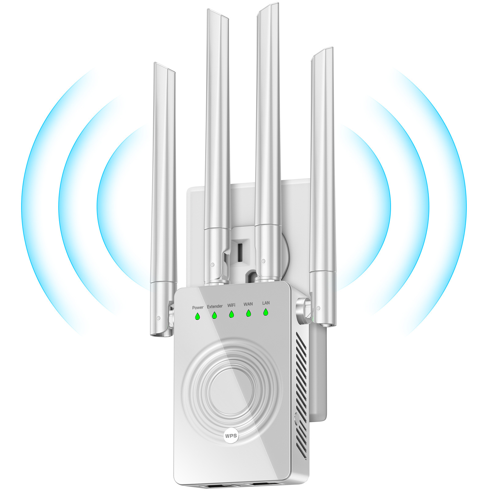 300M wireless WiFi relay network signal amplifier enhancer extender…