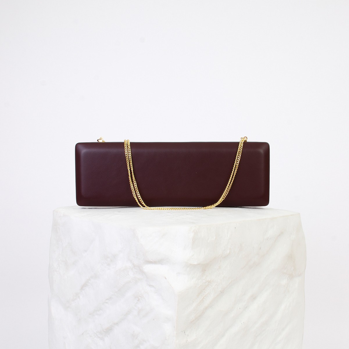 2025 New Long Hard Shell Clutch Bag For Women Retro Box Bag For Parties, Banquets And Evening Events