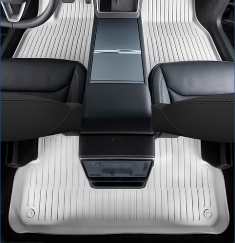 Suitable for 25 Models of Tesla Model Y, Full-Coverage Updated Version Accessories, Special Original Factory Tpe Car Floor Mats
