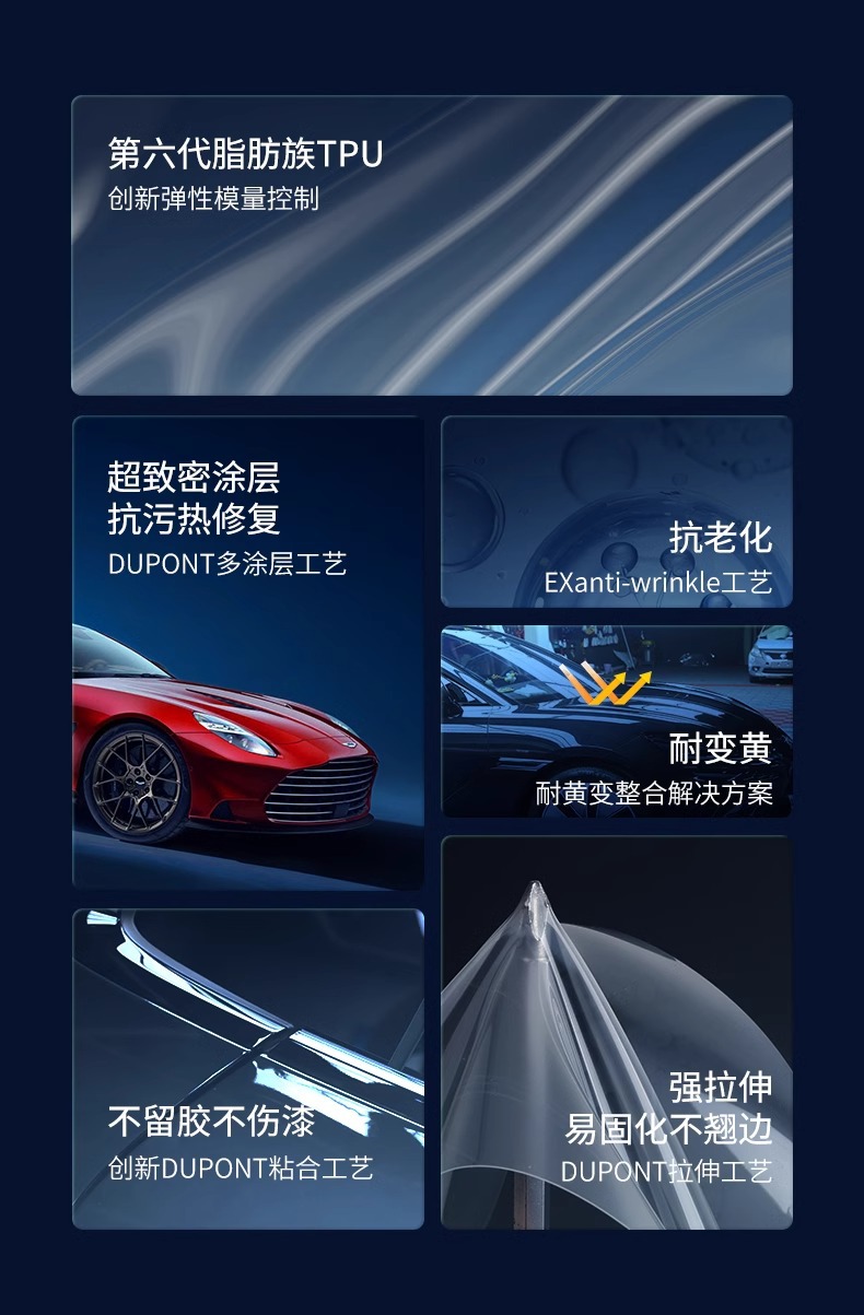 Dupont Tpu Car Invisible Car Cover Ppf Paint Protection Film Car Film Full Car Film Car Cover Car Film Factory