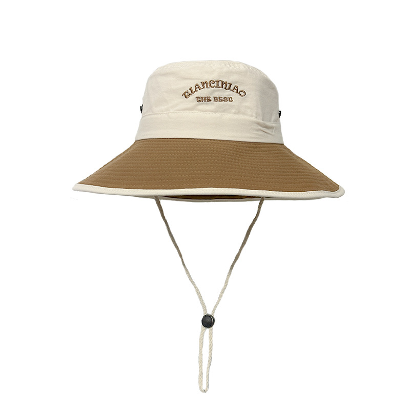 Algodón transpirable sombrero de pescador de verano protector solar al aire libre para hombres y mujeres pescar al aire libre montaña caminata sombrero de sol ultravioleta
