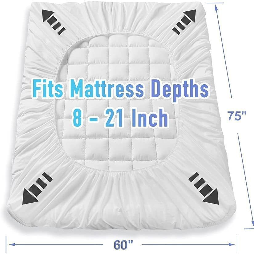 Fábrica directa de colchones de quilting engrosados cubierta de algodón cubierta de cama Amazon cubierta de cama transfronteriza mattress pad