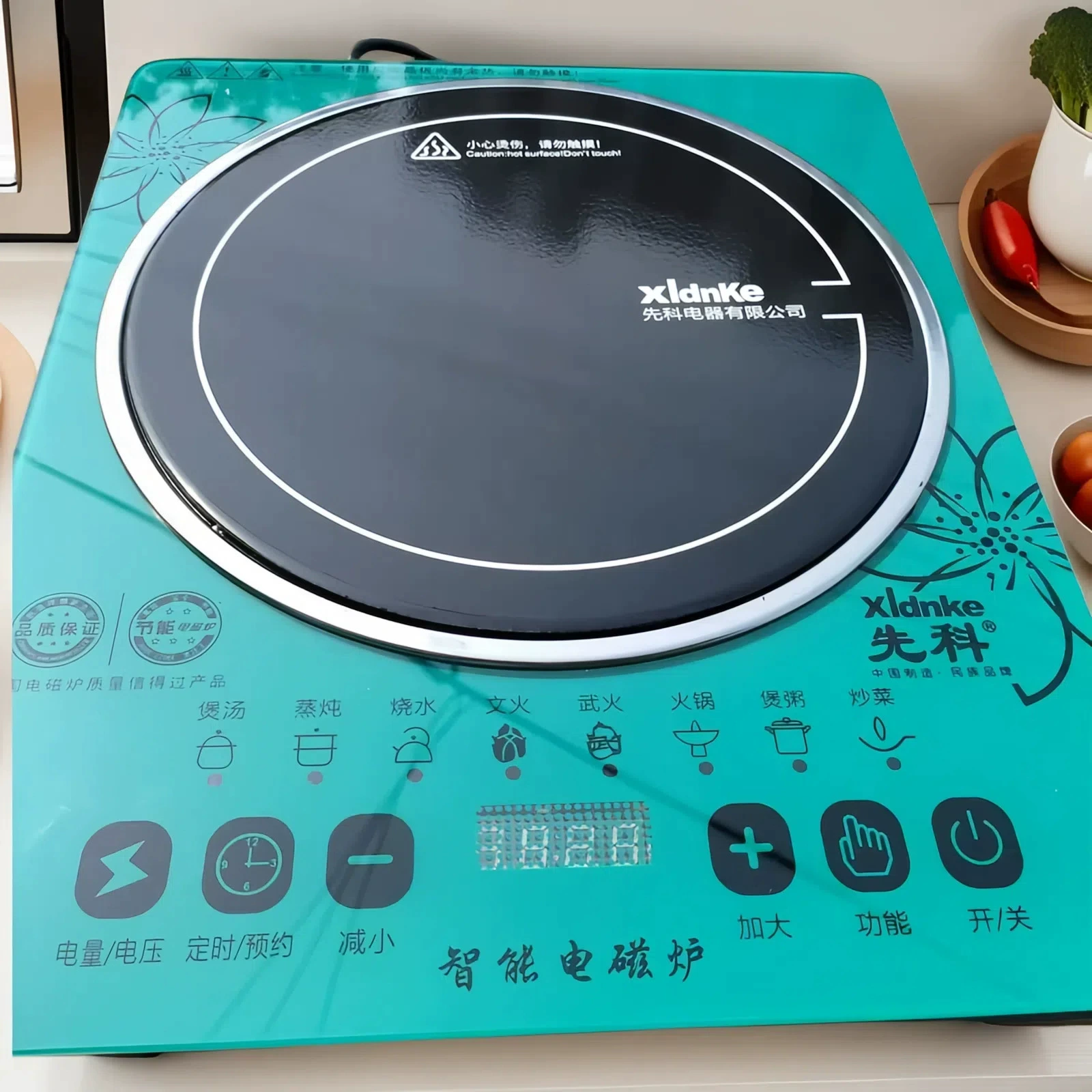[先科电磁炉家用大功率火锅炒菜电磁灶大面板触摸触屏支持一件代发]