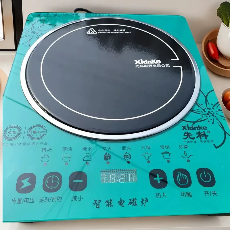 [先科电磁炉家用大功率火锅炒菜电磁灶大面板触摸触屏支持一件代发]