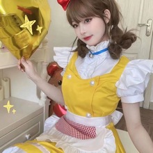 Cutelamb「小鸡黄日系可爱萌妹罗莉塔女仆装软妹服短裙套装二次元