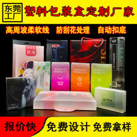 pvc包装盒烫金pp磨砂塑料盒pet包装彩盒印刷软糖食品磨砂盒礼盒