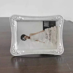Nordic light luxury minimalist photo frame plastic resin tabletop display studio 7-inch 10-inch wedding photo frame photo stand wholesale