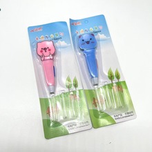 动物卡通洁耳器批发地摊夜市百货耳挖婴儿灯耳勺儿童发光带灯耳勺