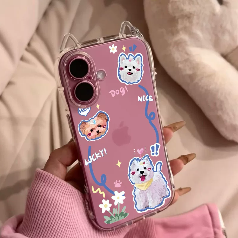 [Яблоко, iPhone15, симпатичный совместимый чехол, 16прест, 12прест]