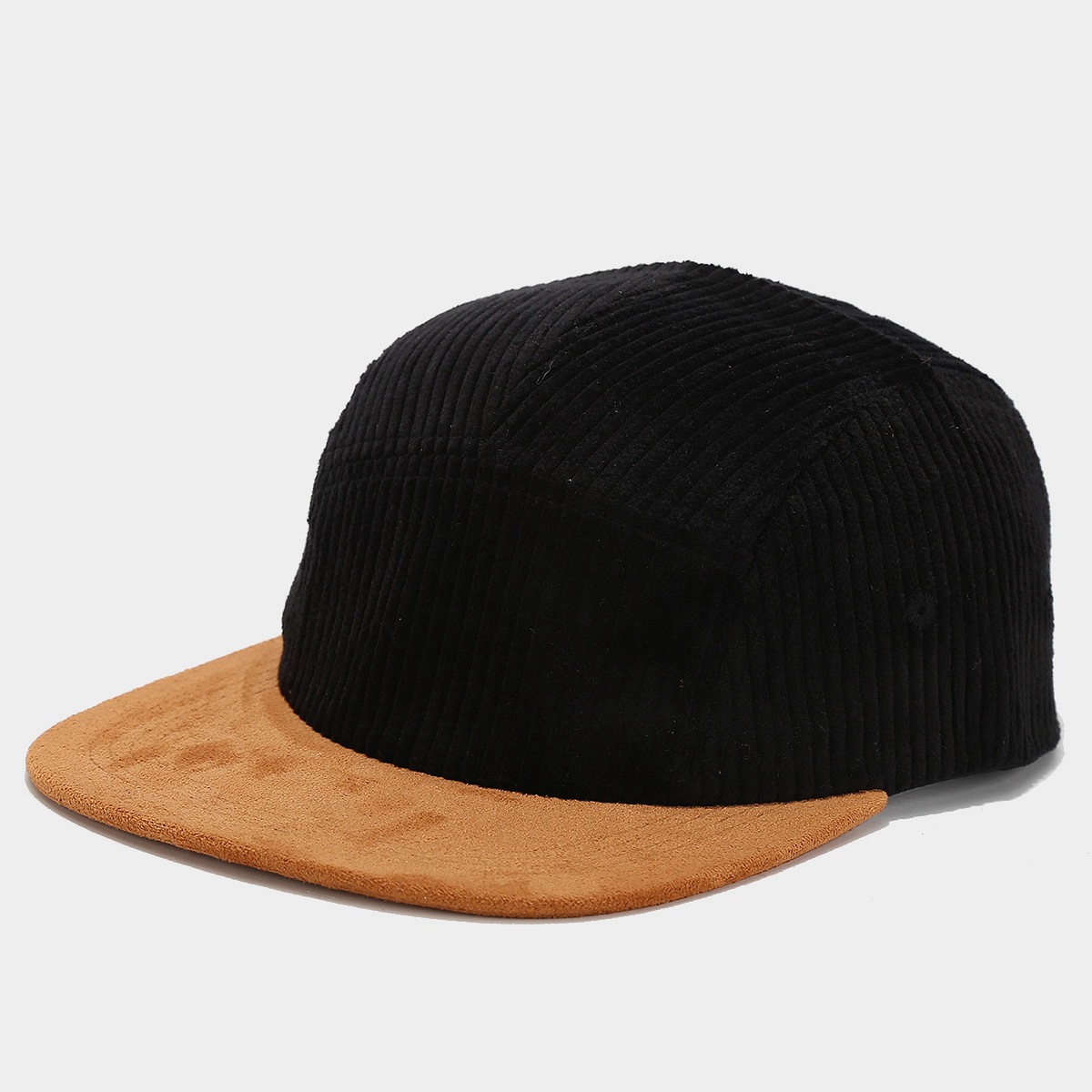 Nuevo estilo japonés de cordillera de vello de borde ancho mostrando cara pequeña sombrero de hip-hop para hombres y mujeres sombrero de béisbol de herramientas retro primavera y otoño sombrero de lengua de pato