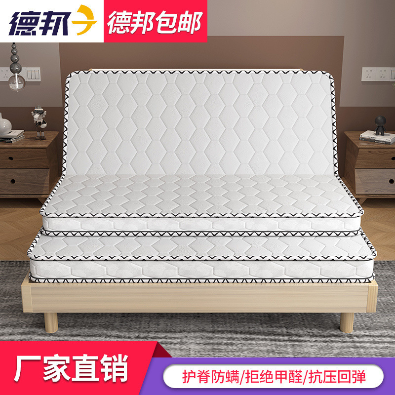 Coconut Palm Mattress Double Palm Mattress 1.8m Hard 1.5m Thickeneded Palm Economical Foldableing Mattress Cross-Border E-Commerce