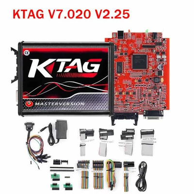 KTAG V7.020 V2.25 Red PCB Avtomobil diaqnostika alətləri - ktag-7020-in-paper-box