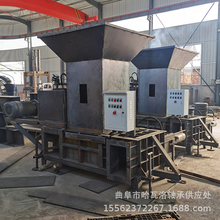 牛羊养殖饲料打包机 秸秆青黄储压块机 全自动青储压块机