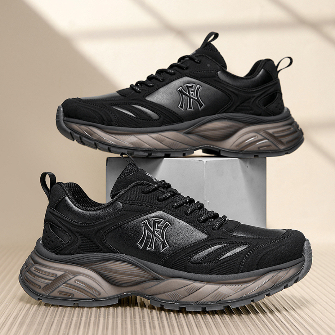 FN男鞋秋冬新款休闲运动鞋透气轻便减震增高老爹鞋男士户外跑步鞋