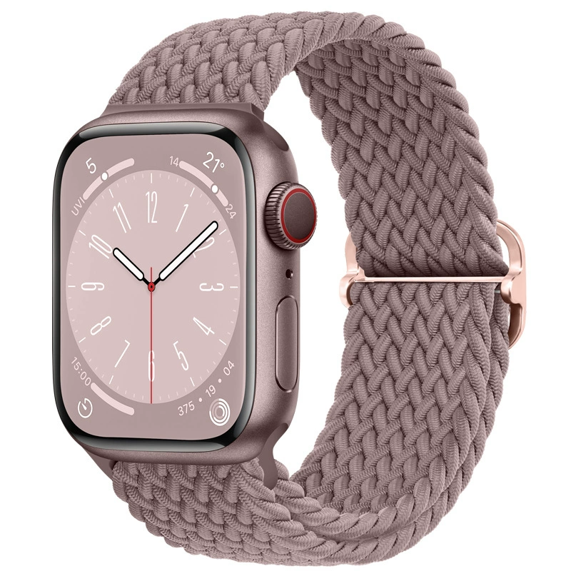 Смарт-ремешок Apple Watch подходит для Apple iWatch поколения 67891011 регулируемый нейлоновый переплетенный ремешок новый стиль