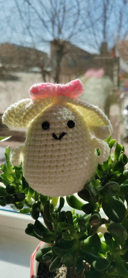 Cross-border popular Emotional support crochet dolls cute big-eared…