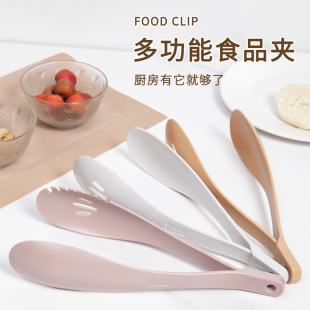 Multi-functional clip kitchen food clip three-in-one soup spoon rice spoon colander noodle egg grab spoon manual food clip