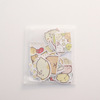 Cute creative sticker, cartoon decorations, Japanese and Korean, South Korea, scheduler