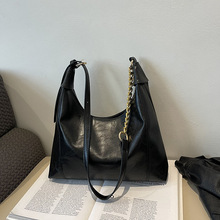 腋下包2024新款秋冬复古日韩时尚托特包小众设计单肩大容量斜挎包