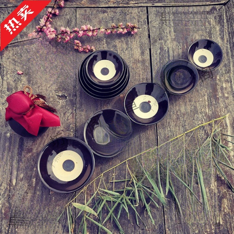 Керамическая чаша для вина, сломанная чаша для вина, глиняная посуда, грубый фарфор, антикварная маленькая чаша, реквизит, чаша для питья древних людей