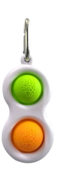 Pattern green orange