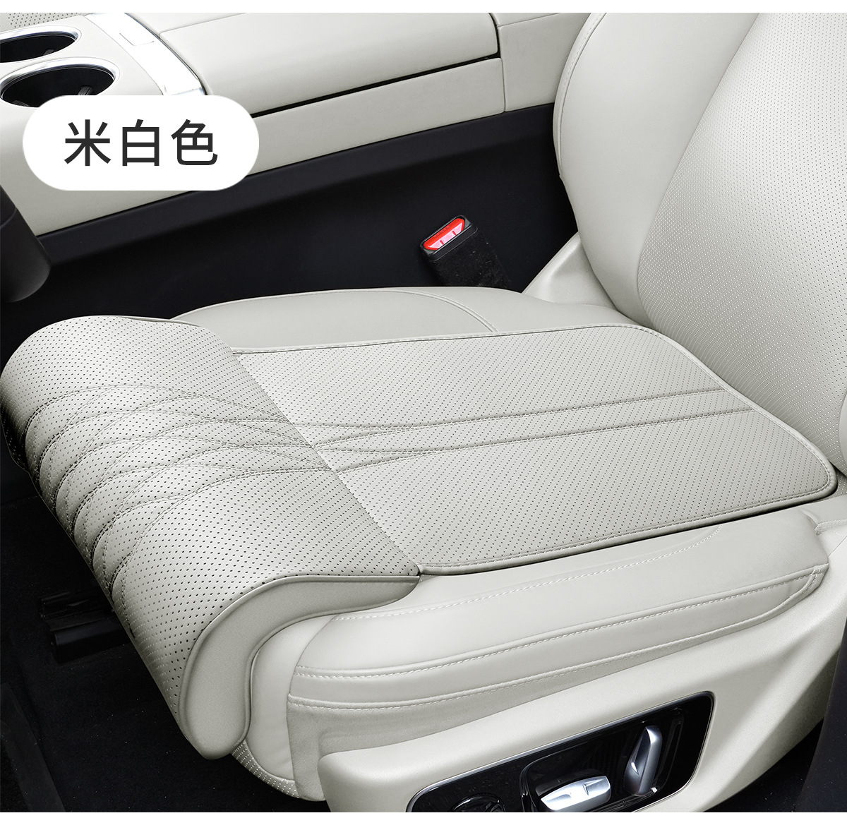 Car Seat Cushion and Leg Rest Integrated Car Seat Ventilated and Breathable Extended Leg Rest Four-Season Universal Comfortable Leg Rest Seat Cushion