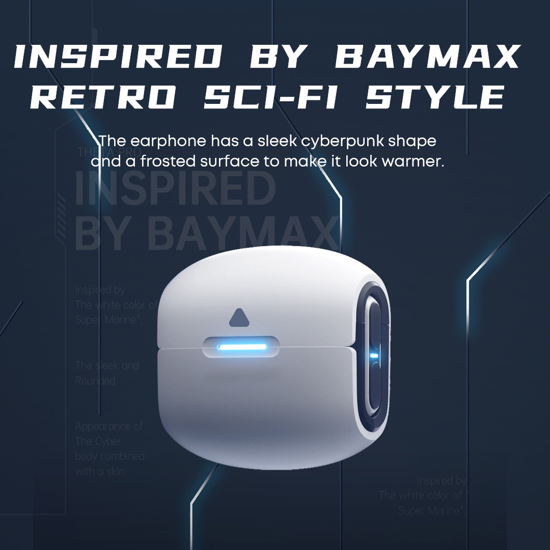 Lanston TG13 nuevo Real Wireless Bluetooth auriculares de baja latencia medio en la oreja para Apple Huawei Xiaomi