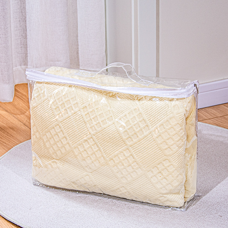 PVC 투명 신소재 + 투명 손잡이 [D008]