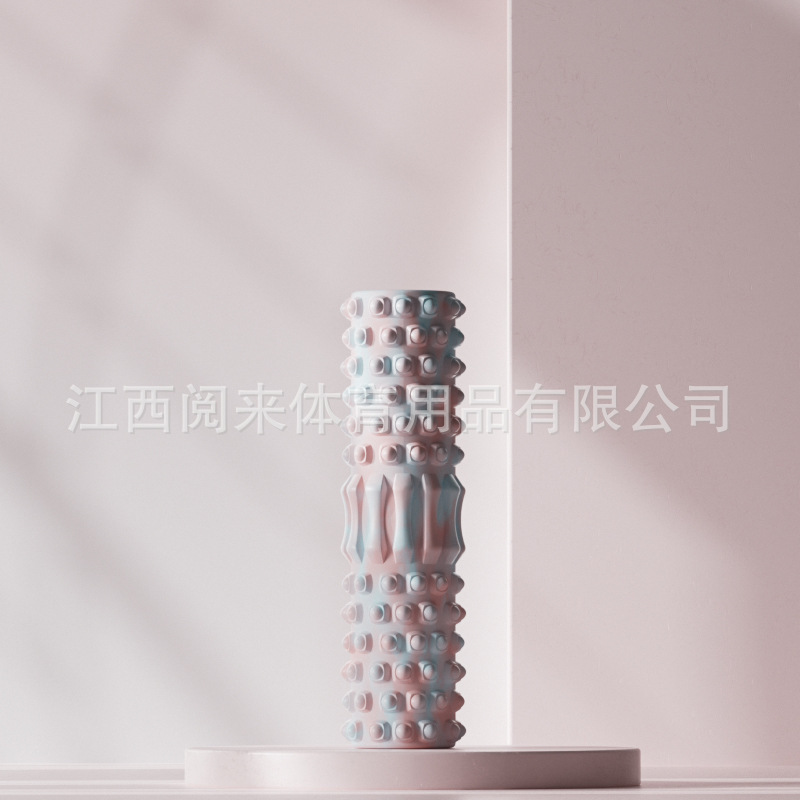 【新しい色系】泡軸初心者筋肉リラックス痩せ下腿神器プロヨガ柱フィットネス器材|undefined