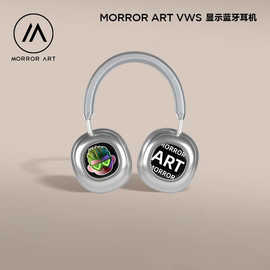 1头戴式无线蓝牙显示耳机 主动降噪 灵动触控屏