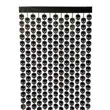 万圣节雨丝蝙蝠骷髅头复活节南瓜雨丝帘万圣节装饰派对装饰派对用