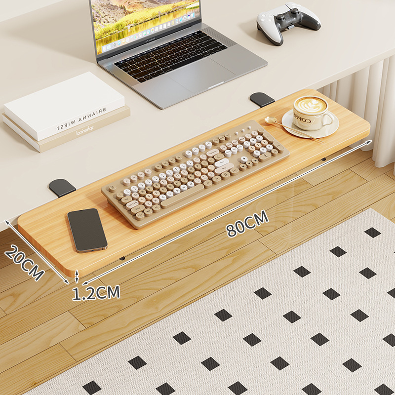 Extensión Plegable de Escritorio para Computadora con Soporte de Brazo para Oficina image 26