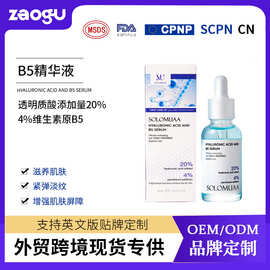 跨境精华定制亚马逊TK B5 Essence 补水保湿修护B5精华液oem代工