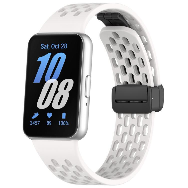 xDfind Dong Dong absorción pulsera de silicona de botón negro para Samsung Galaxy Fit3