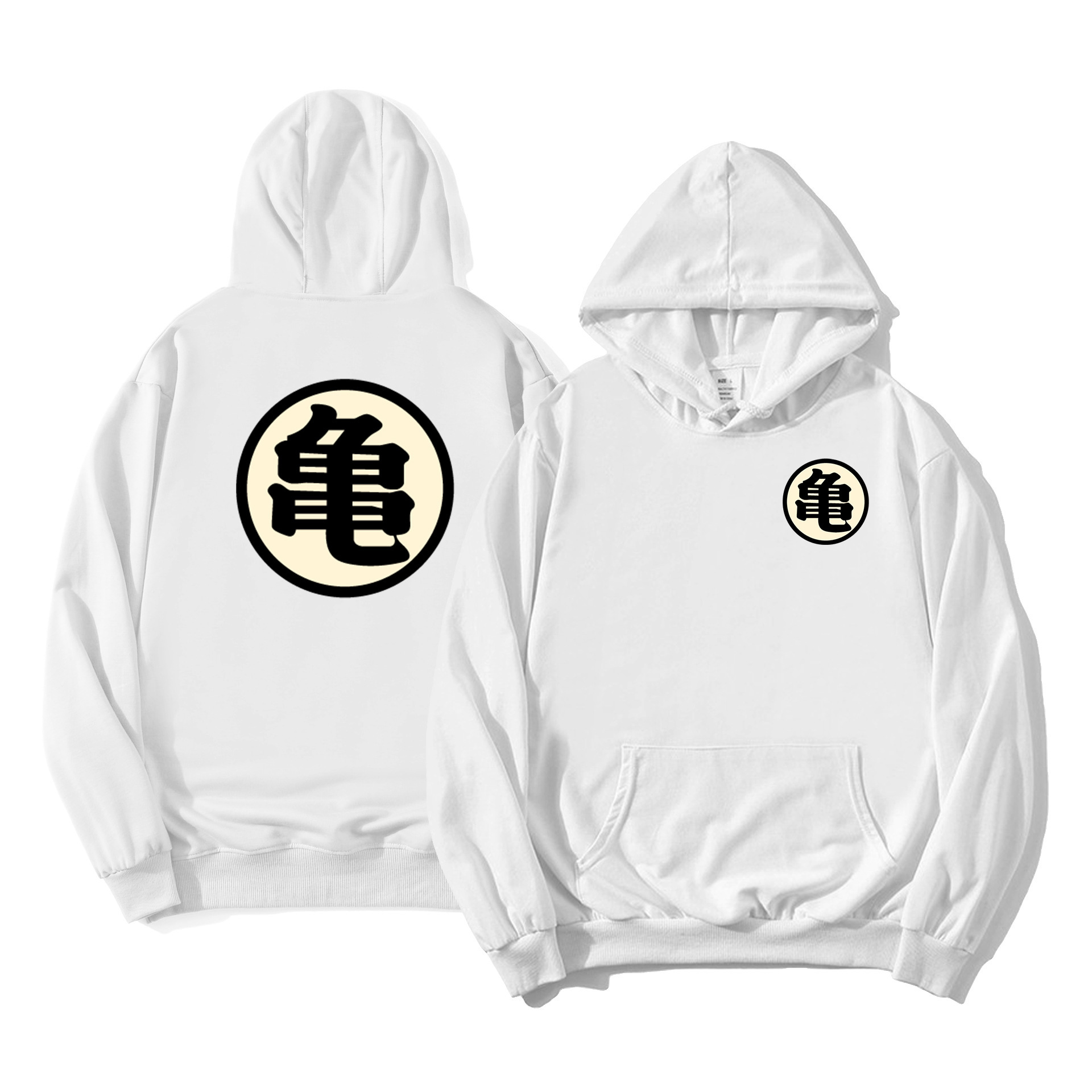 Anime Dragon Ball sudadera con capucha Wukong impresión periférica para hombres y mujeres tendencia tops sueltos pareja suéter chaqueta casual