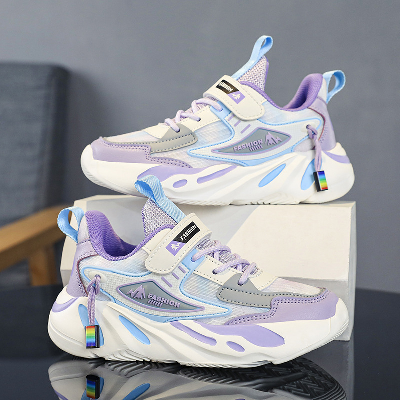 Zapatos de invierno de algodón cálido para niños, niñas, niños, niños, zapatos de correr casuales, velcro